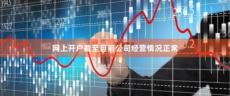 网上开户截至目前公司经营情况正常